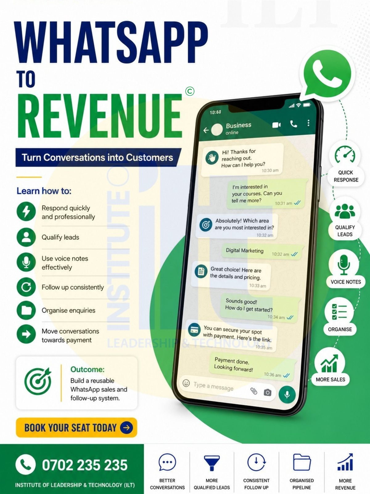 WhatsApp to Revenue